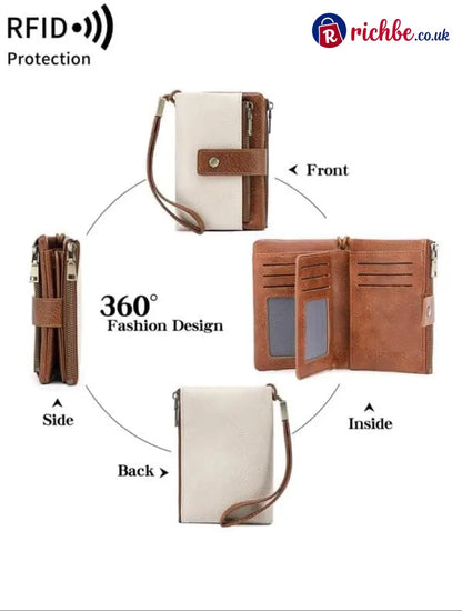 Women’s RFID Blocking Leather Wallet