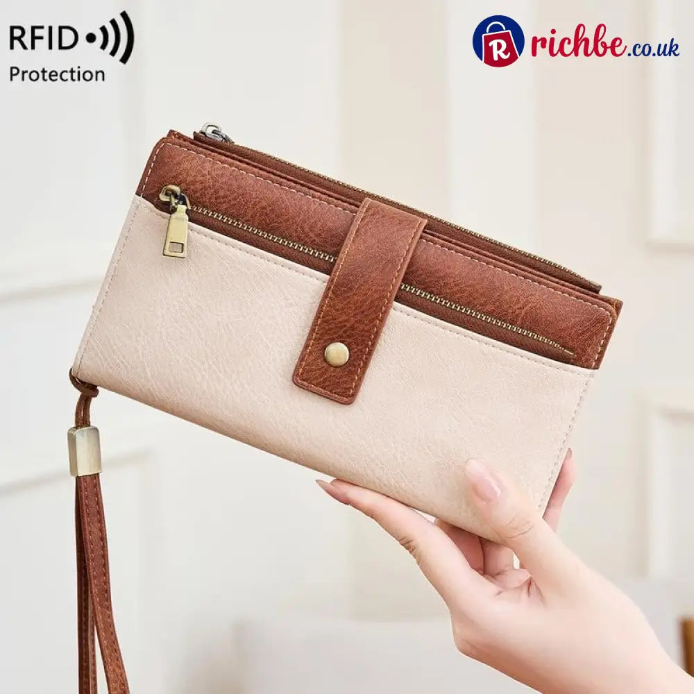 Women’s RFID Blocking Leather Wallet