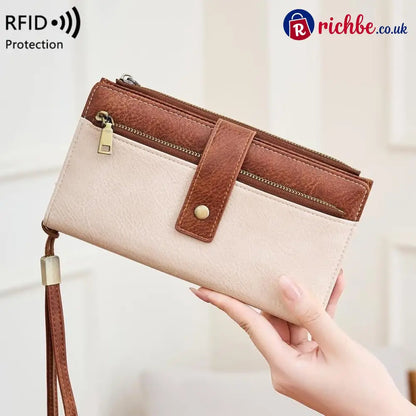 Women’s RFID Blocking Leather Wallet