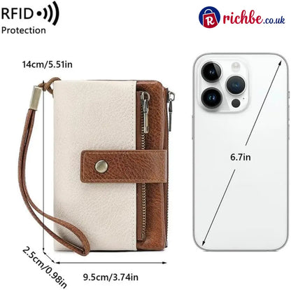 Women’s RFID Blocking Leather Wallet