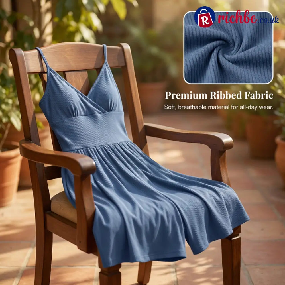 💕 Women‘s Ribbed Knit Romper – Breathable & skin-friendly - Hot Selling