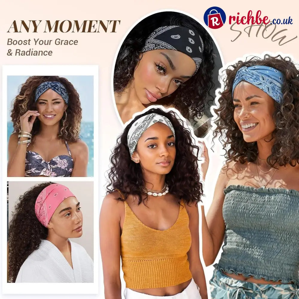 Womens Styling Retro Printed Headband - 🔥