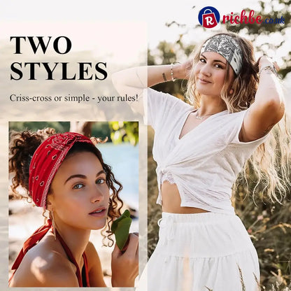 Womens Styling Retro Printed Headband - 🔥