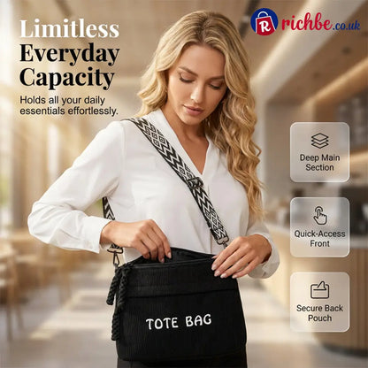 ✨🔥Women’s Vintage Large-Capacity Crossbody Bag - Clothing & Accessories