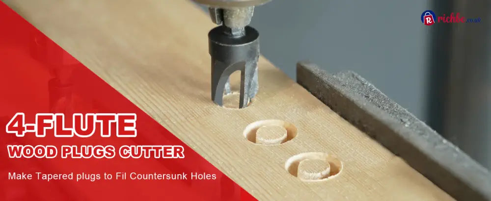 🛠️ Wood Countersink Drill Bit Set with 1/4’’ Hex Shank – Precision Woodworking Tool Kit