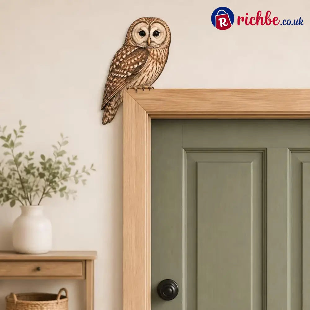 🦉Wooden Owl Door Topper