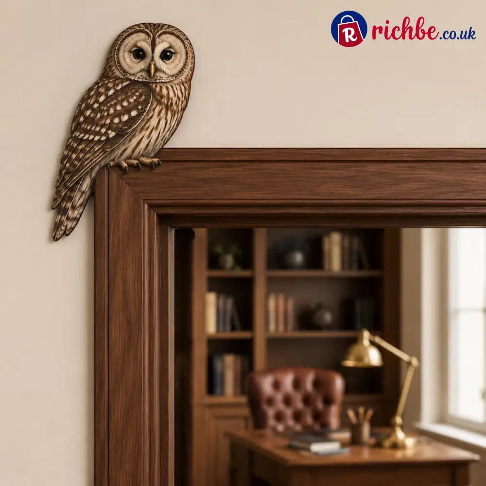 🦉Wooden Owl Door Topper