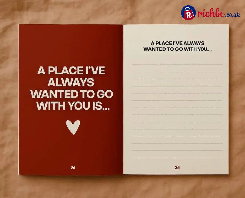 📖 Write Your Love Story Together ❤️‍🔥 The Ultimate Couples Journal – Forever Memories in Every Page! ✍️💑